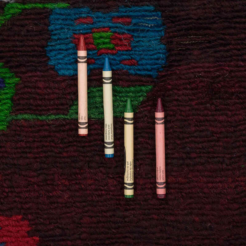Vintage Anatolian Tulu Rug - 3' 10" x 5' 6" (46" x 66") - K0073198