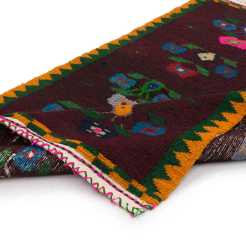 Vintage Anatolian Tulu Rug - 3' 10" x 5' 6" (46" x 66") - K0073198