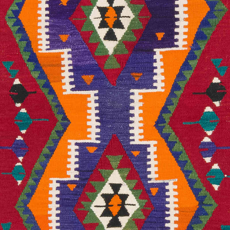 Alfombra Vintage Kilim Turca - 98 cm x 130 cm - K0073199