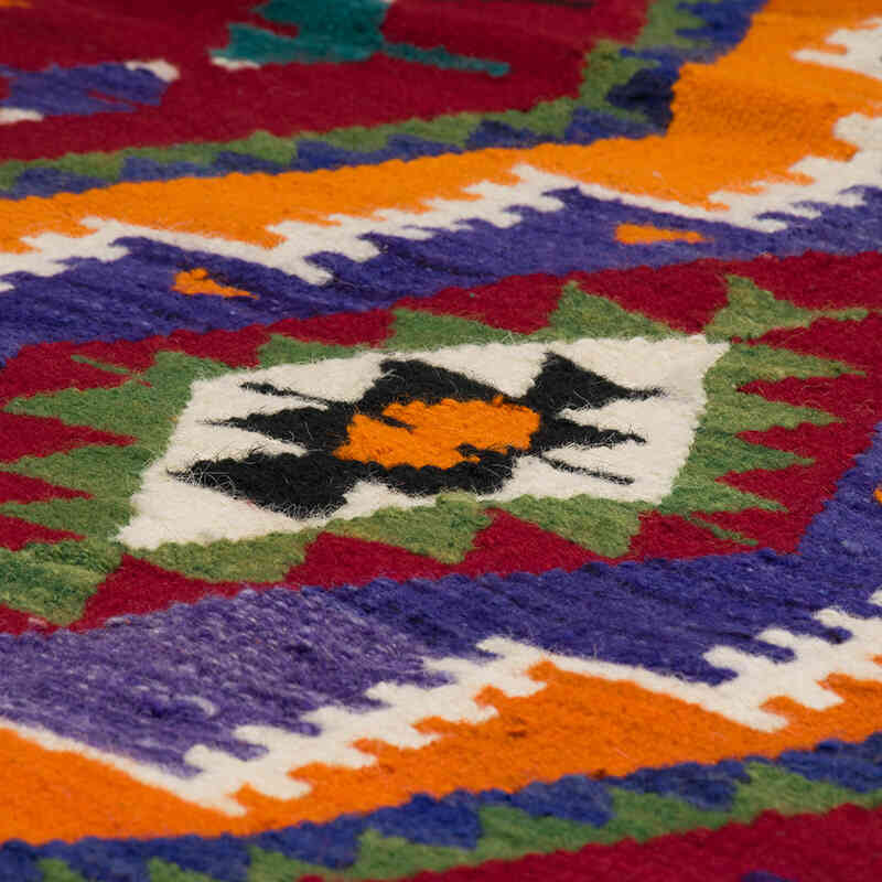 Alfombra Vintage Kilim Turca - 98 cm x 130 cm - K0073199