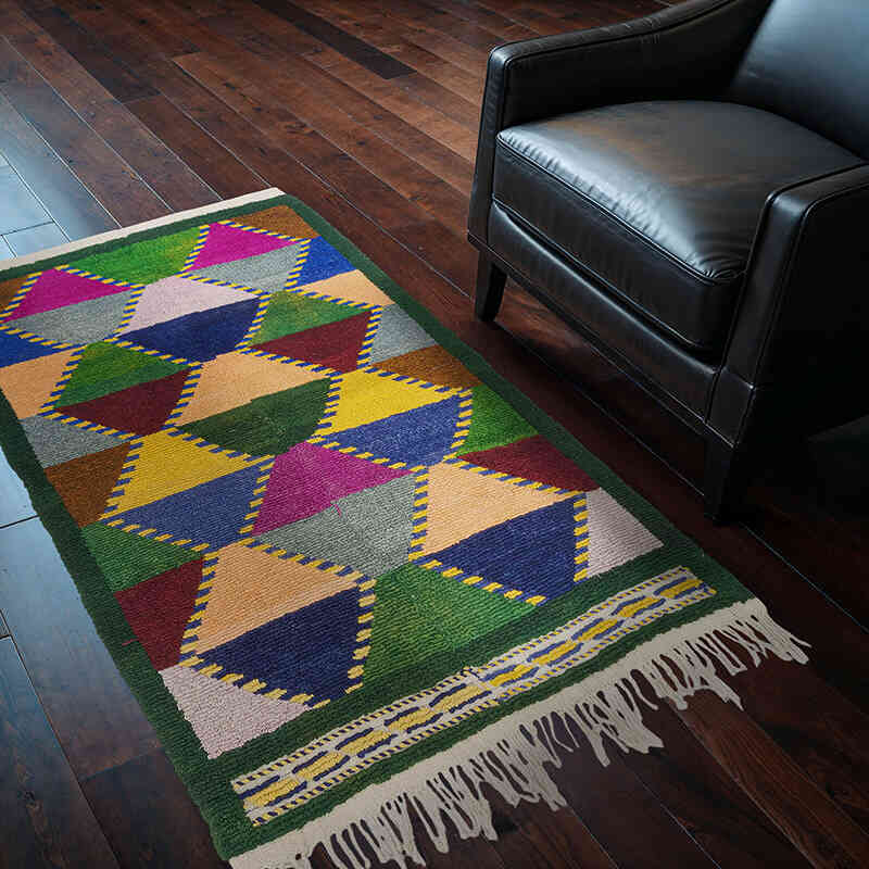 Alfombra Vintage de Anatolia Tulu - 108 cm x 165 cm - K0073201