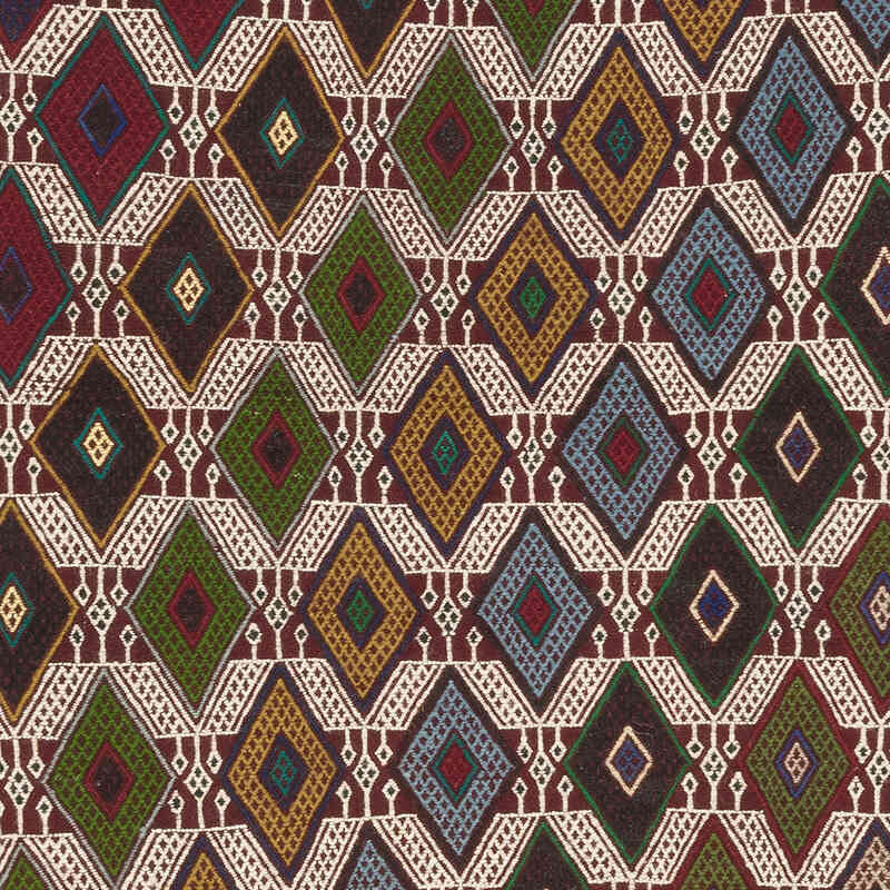 Vintage Anatolian Jijim Rug - 4' 8" x 6'  (56" x 72") - K0073206