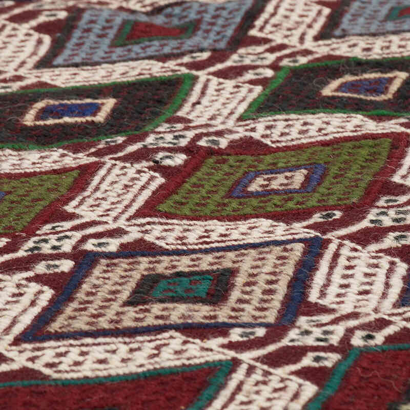 Vintage Anatolian Jijim Rug - 4' 8" x 6'  (56" x 72") - K0073206