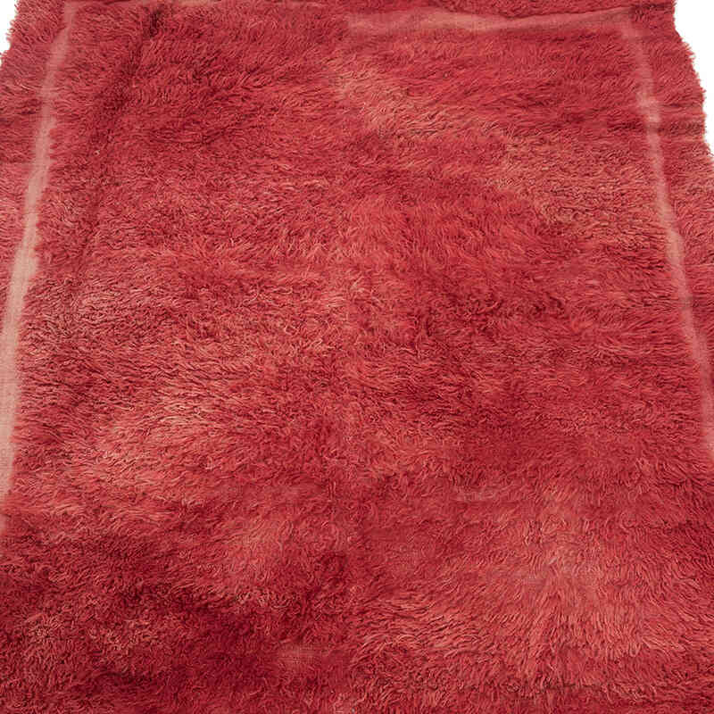 Vintage Anatolian Tulu Rug - 3' 4" x 4' 1" (40" x 49") - K0073210