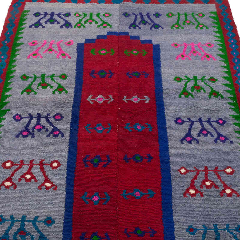 Vintage Anatolian Tulu Rug - 4'  x 5' 7" (48" x 67") - K0073218