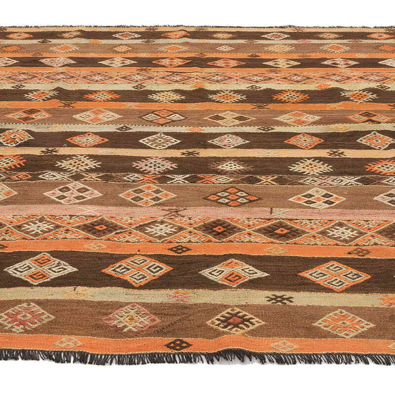 Alfombra Vintage Kilim Turca - 196 cm x 221 cm - K0073228
