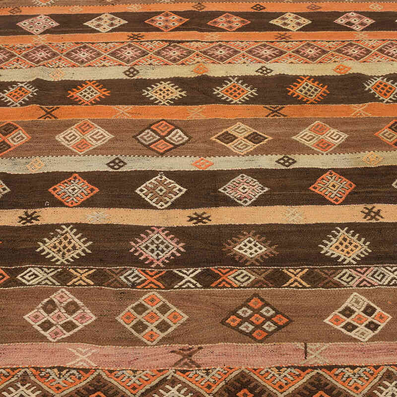 Alfombra Vintage Kilim Turca - 196 cm x 221 cm - K0073228