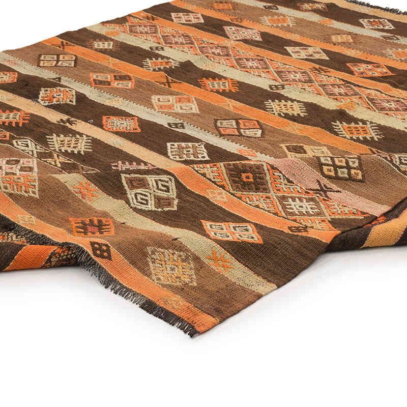 Alfombra Vintage Kilim Turca - 196 cm x 221 cm - K0073228