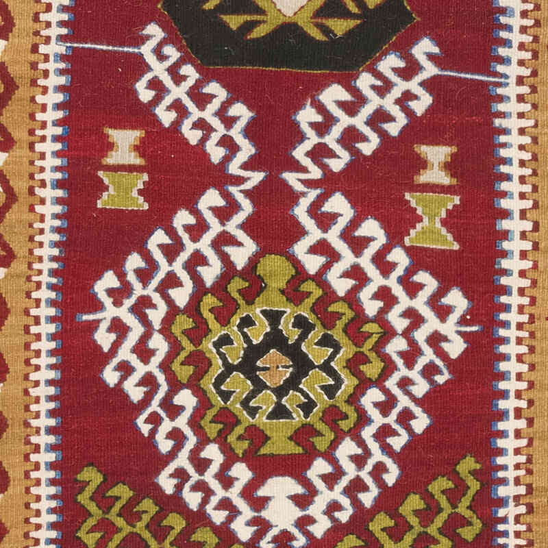 Alfombra Vintage Kilim Turca - 106 cm x 147 cm - K0073230