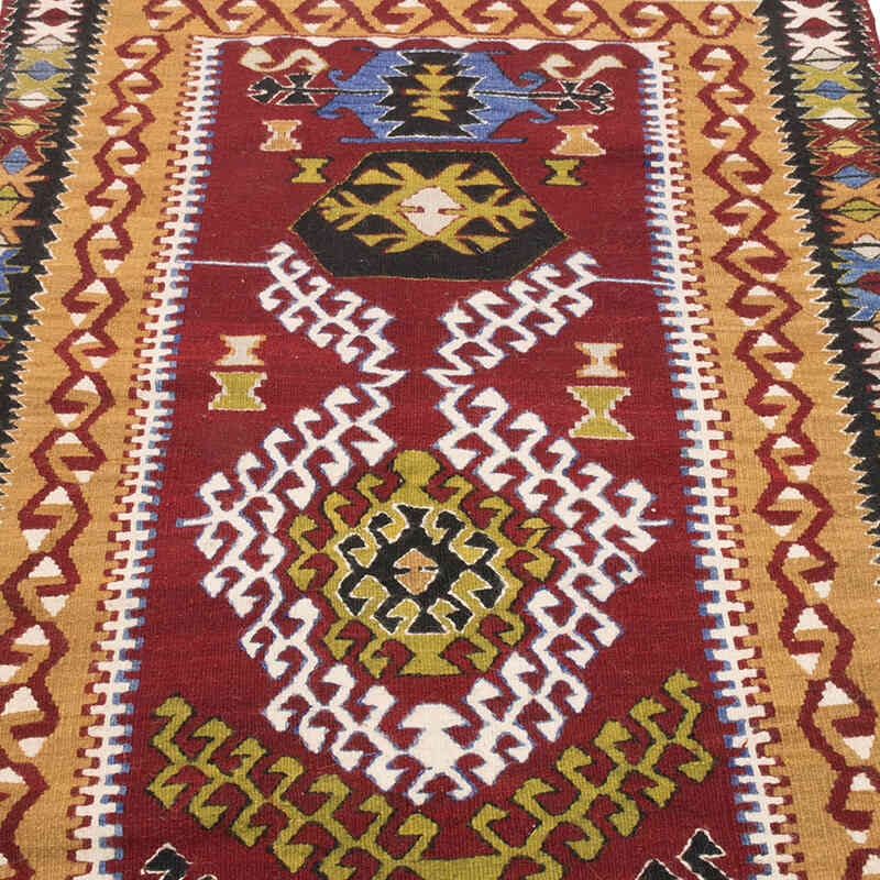 Alfombra Vintage Kilim Turca - 106 cm x 147 cm - K0073230