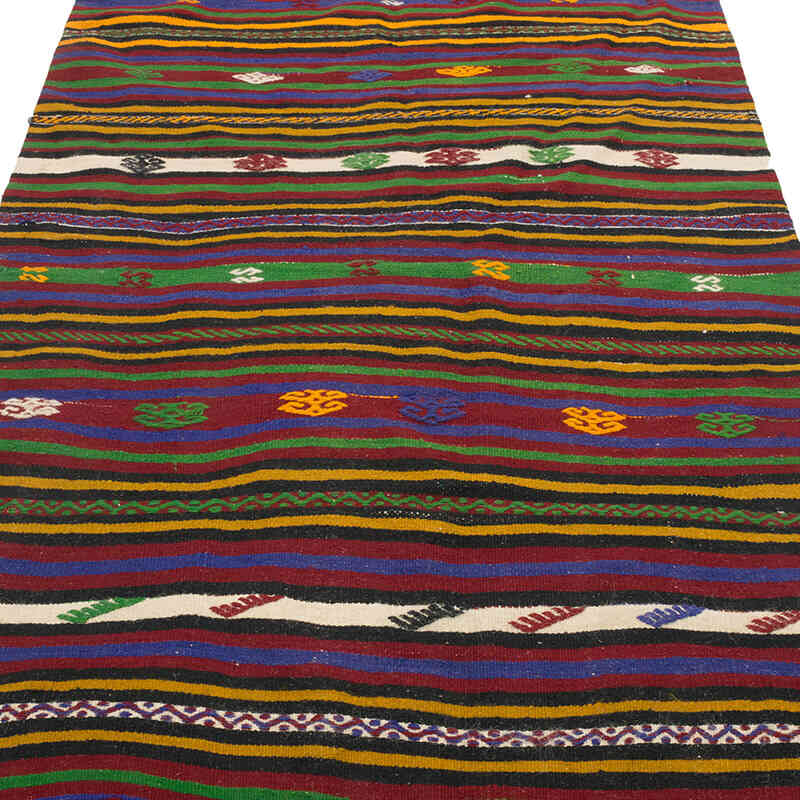 Alfombra Vintage Konya Kilim - 137 cm x 371 cm - K0073233