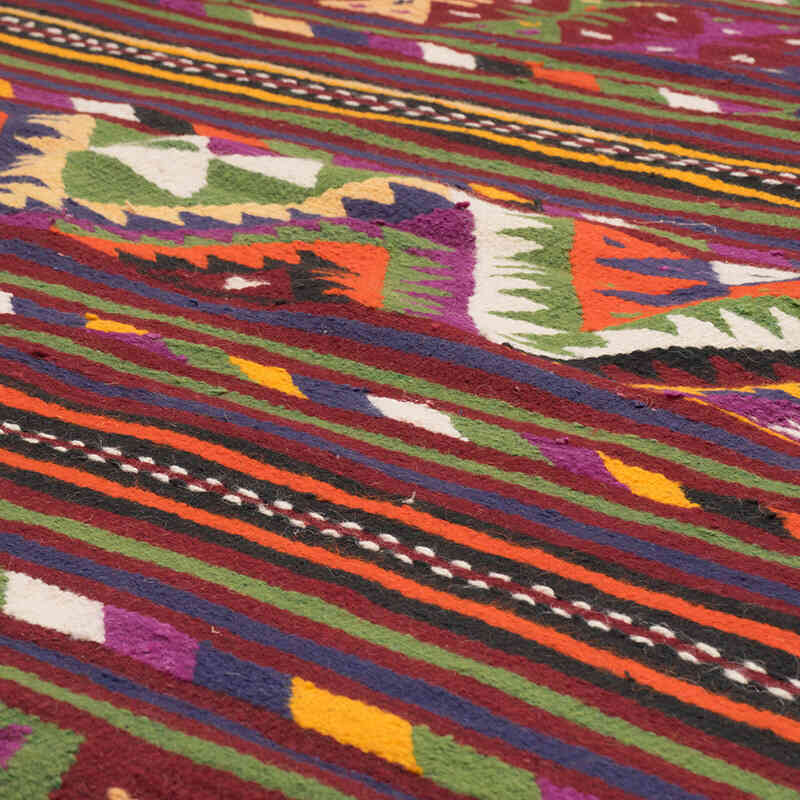 Alfombra Vintage Konya Kilim - 142 cm x 342 cm - K0073238