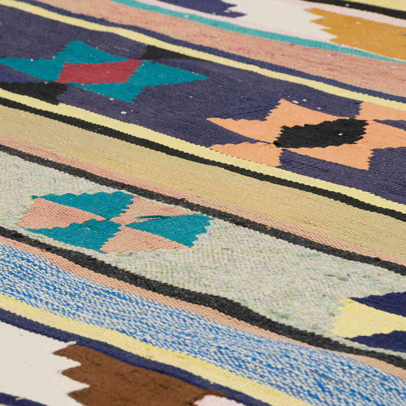 Alfombra Vintage Kilim Turca - 181 cm x 353 cm - K0073241
