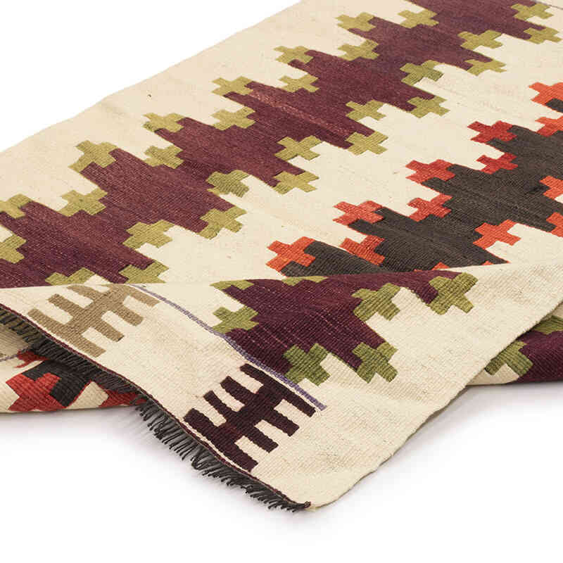 Alfombra Vintage Kilim Turca - 100 cm x 145 cm - K0073242