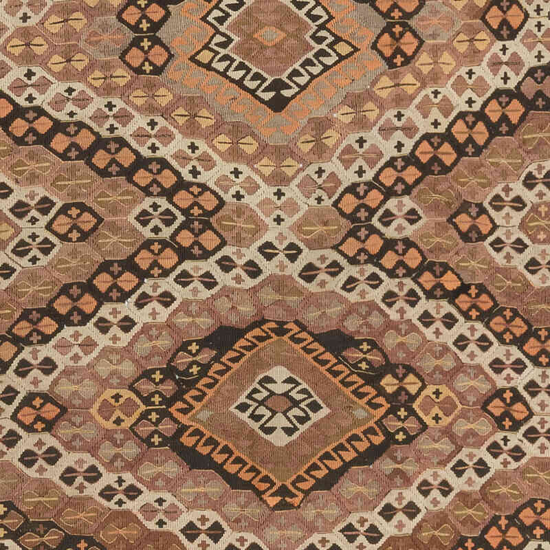 Vintage Kars Kilim Rug - 5' 3" x 12' 10" (63" x 154") - K0073245