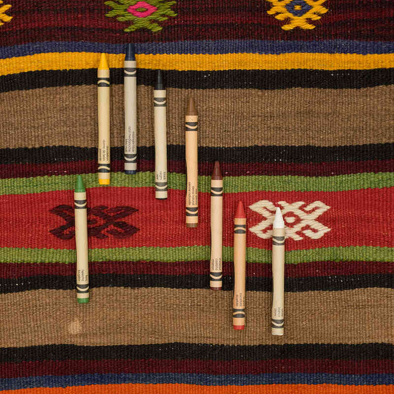 Alfombra Vintage Fethiye Kilim - 155 cm x 260 cm - K0073255