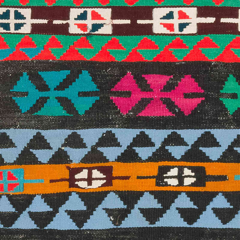 Alfombra Vintage Kilim Turca - 115 cm x 145 cm - K0073258