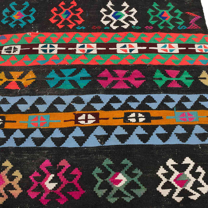 Alfombra Vintage Kilim Turca - 115 cm x 145 cm - K0073258