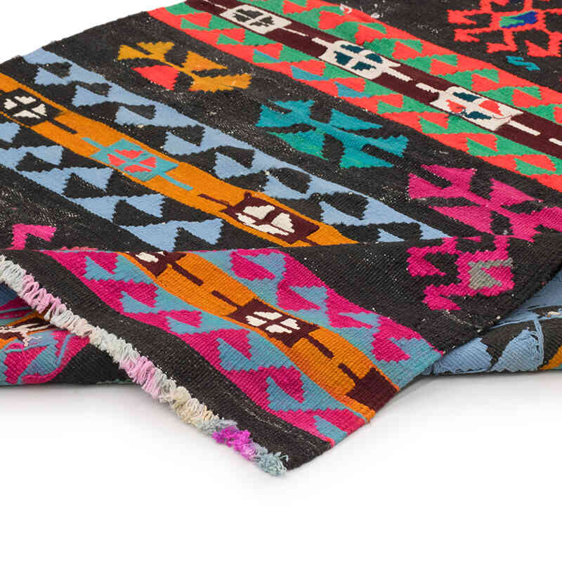 Alfombra Vintage Kilim Turca - 115 cm x 145 cm - K0073258