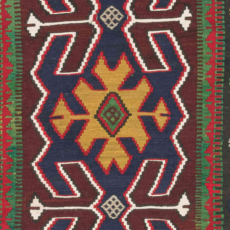 Alfombra Vintage Kilim Turca - 114 cm x 194 cm - K0073264