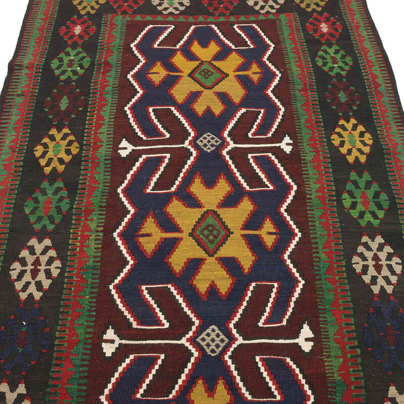 Alfombra Vintage Kilim Turca - 114 cm x 194 cm - K0073264
