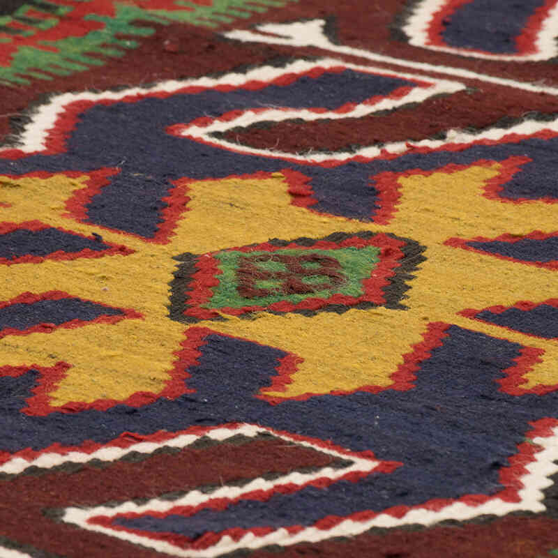 Alfombra Vintage Kilim Turca - 114 cm x 194 cm - K0073264