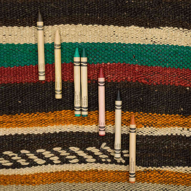 Vintage Turkish Kilim Rug - 5' 4" x 13' 11" (64" x 167") - K0073275