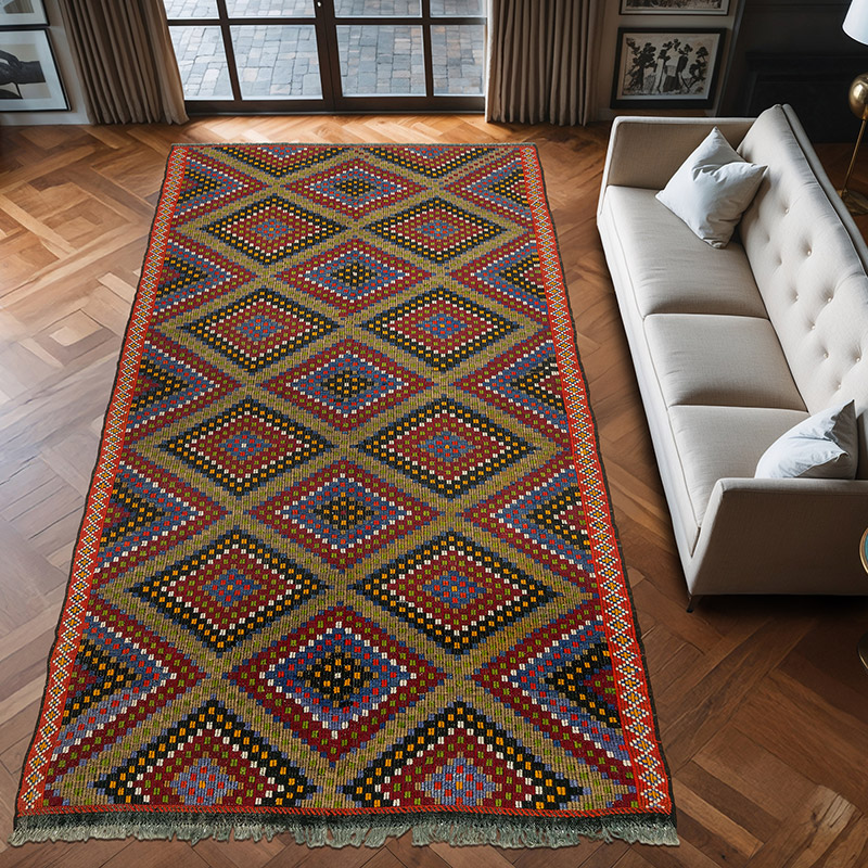 Vintage Anadolu Cicim - 195 cm x 382 cm - K0073284