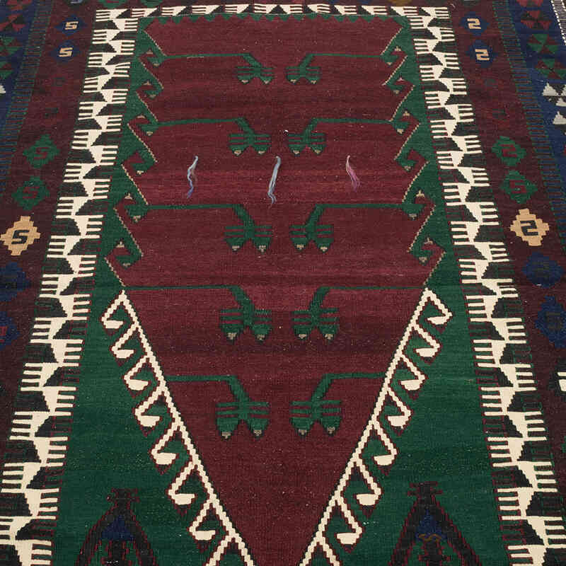 Alfombra Vintage Kilim Turca - 141 cm x 190 cm - K0073286