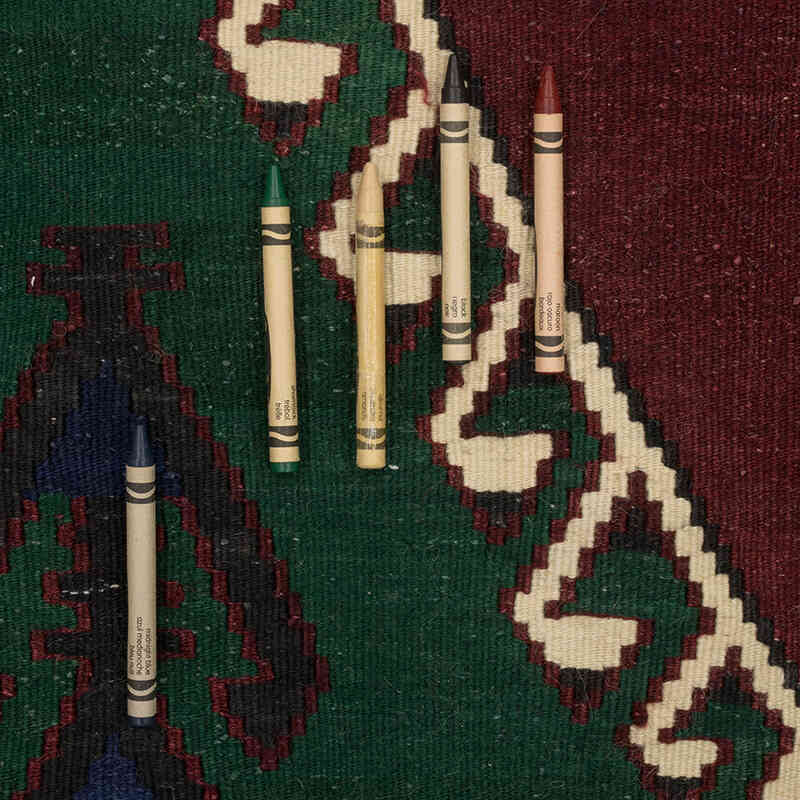 Alfombra Vintage Kilim Turca - 141 cm x 190 cm - K0073286