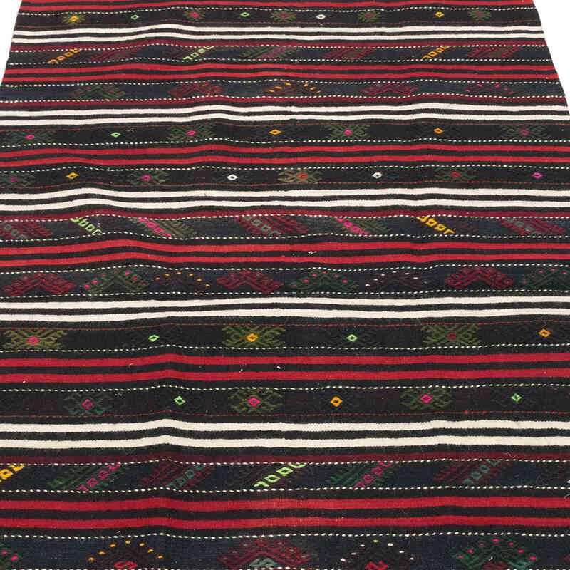 Alfombra Vintage Kilim Turca - 108 cm x 157 cm - K0073287