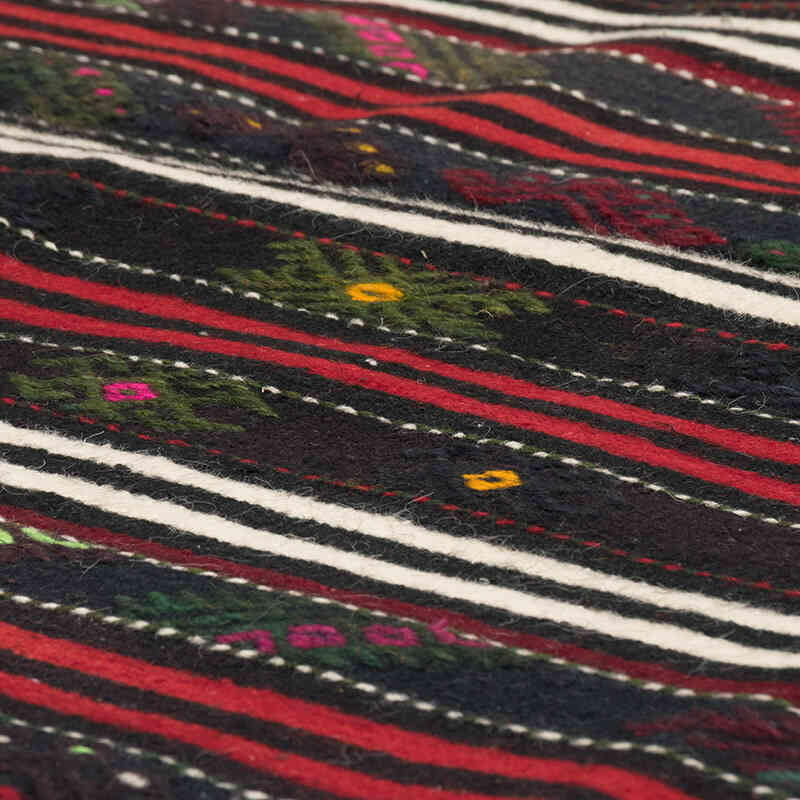 Alfombra Vintage Kilim Turca - 108 cm x 157 cm - K0073287