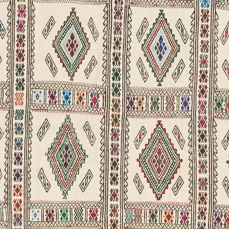 Vintage Anatolian Jijim Rug - 5' 3" x 7' 1" (63" x 85") - K0073289
