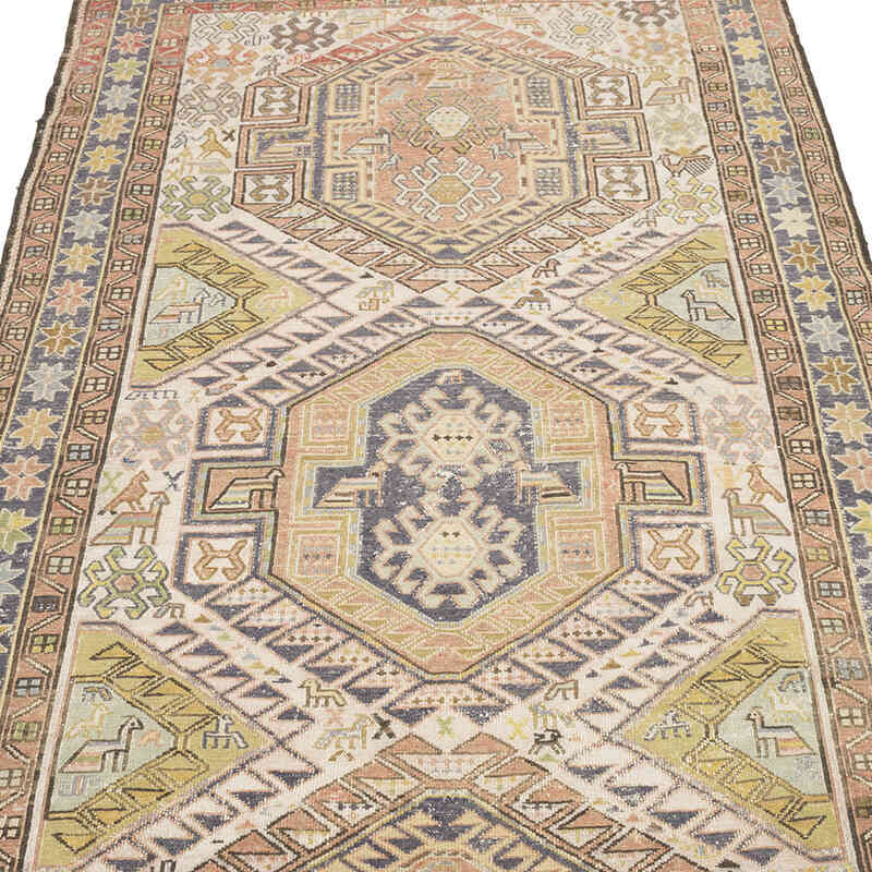 Vintage Soumak Rug - 4' 1" x 6' 7" (49" x 79") - K0073298