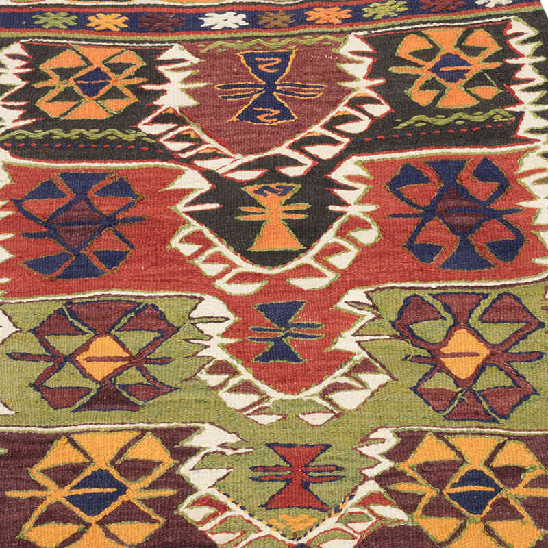 Alfombra Vintage Kilim Turca - 78 cm x 113 cm - K0073303