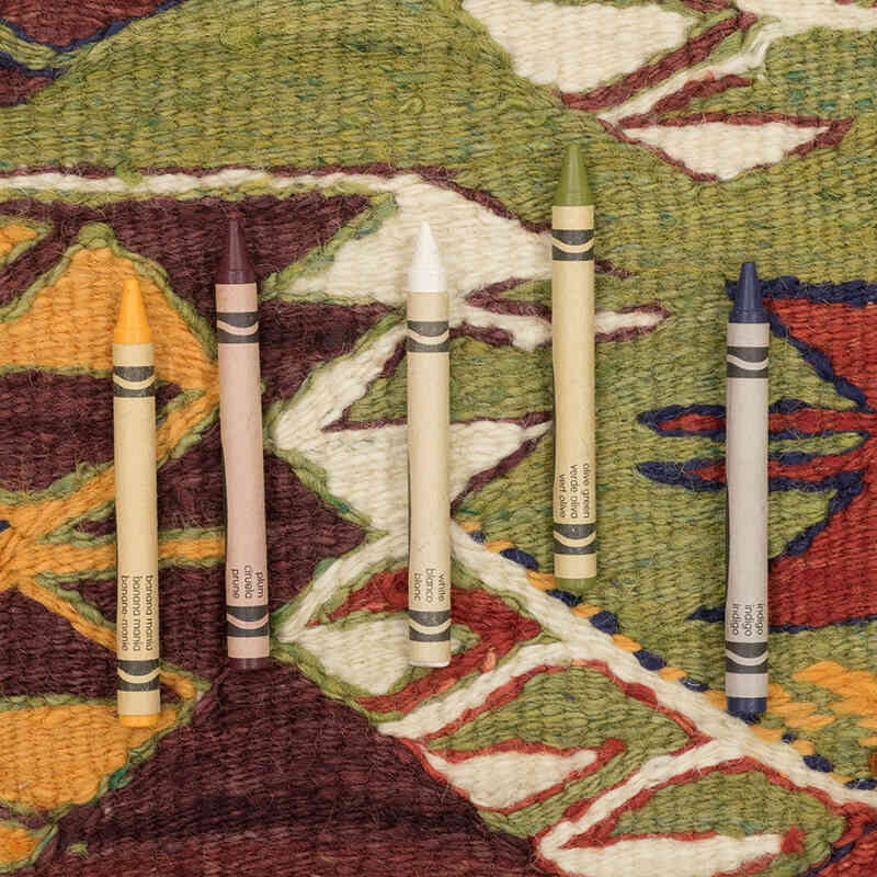 Alfombra Vintage Kilim Turca - 78 cm x 113 cm - K0073303