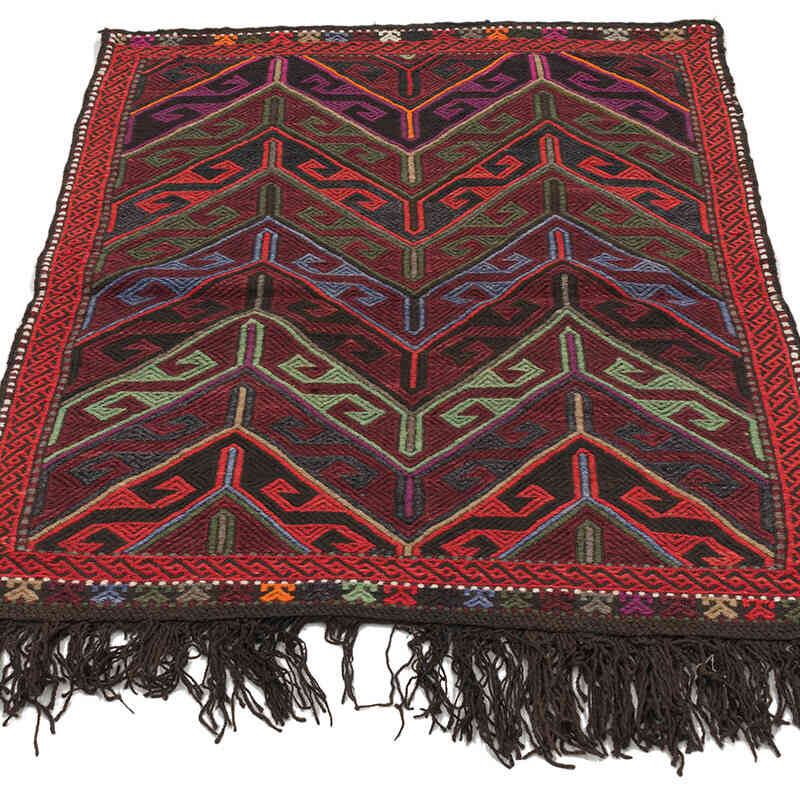 Vintage Anatolian Jijim Rug - 3'  x 4'  (36" x 48") - K0073304