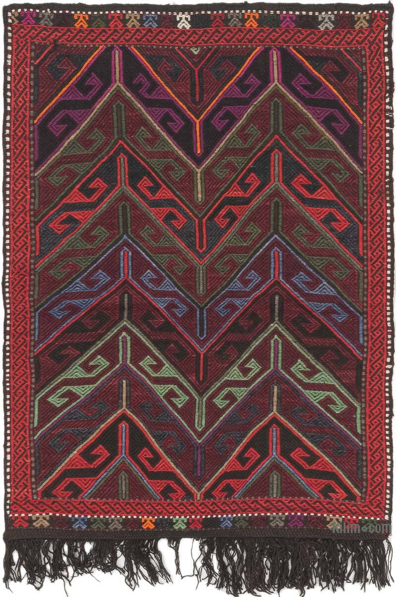 Vintage Anatolian Jijim Rug - 3'  x 4'  (36" x 48") - K0073304
