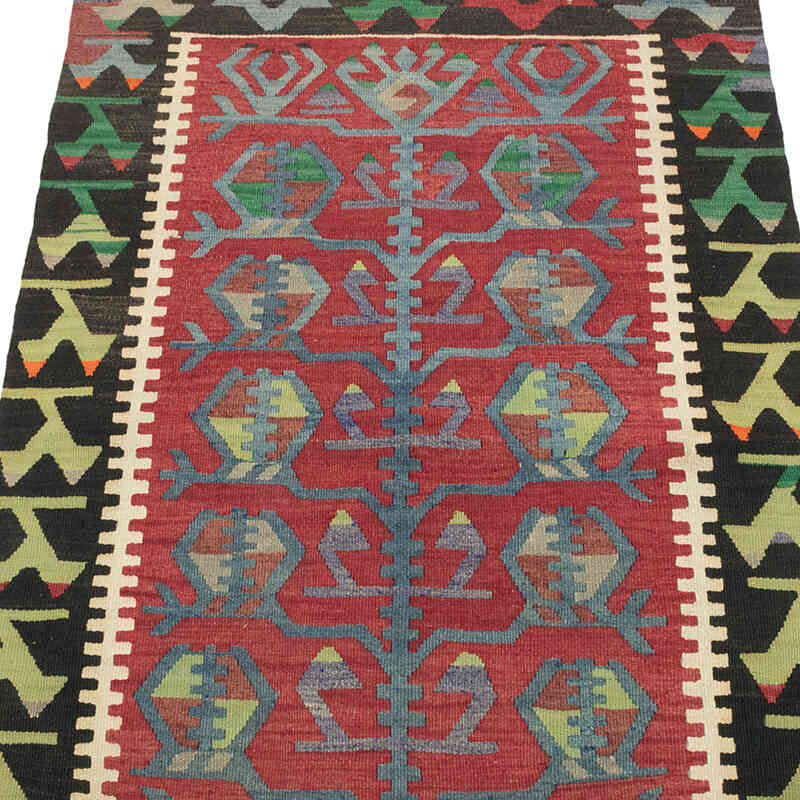 Vintage Turkish Kilim Rug - 2' 10" x 4' 2" (34" x 50") - K0073305