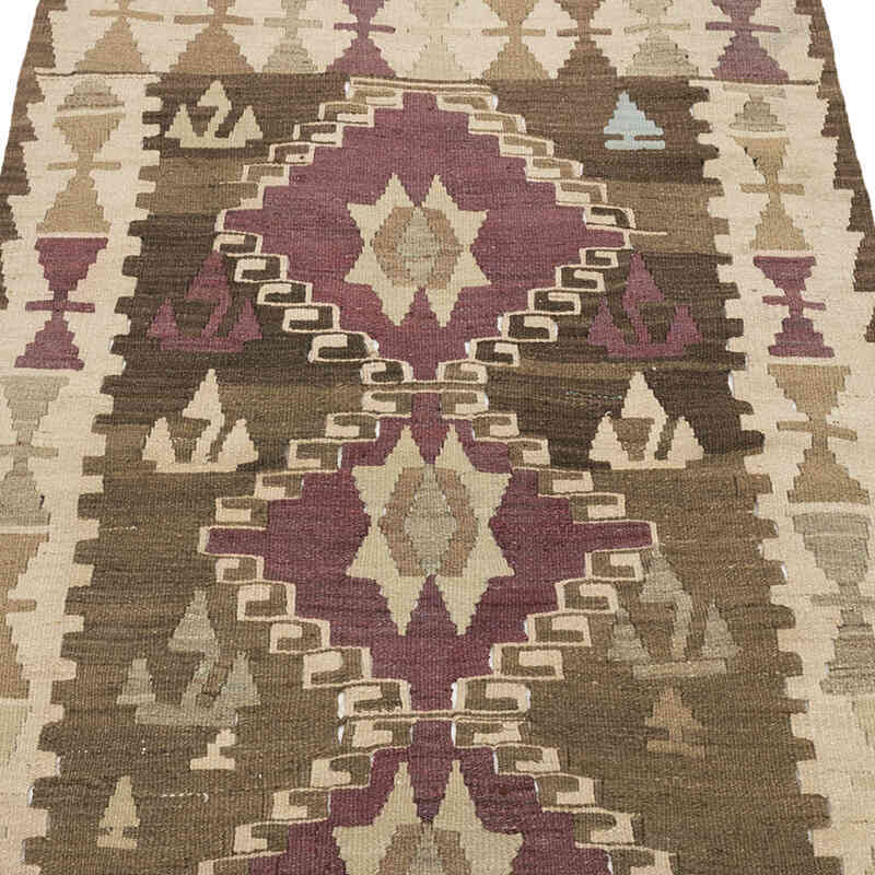 Vintage Turkish Kilim Rug - 2' 11" x 4' 3" (35" x 51") - K0073307