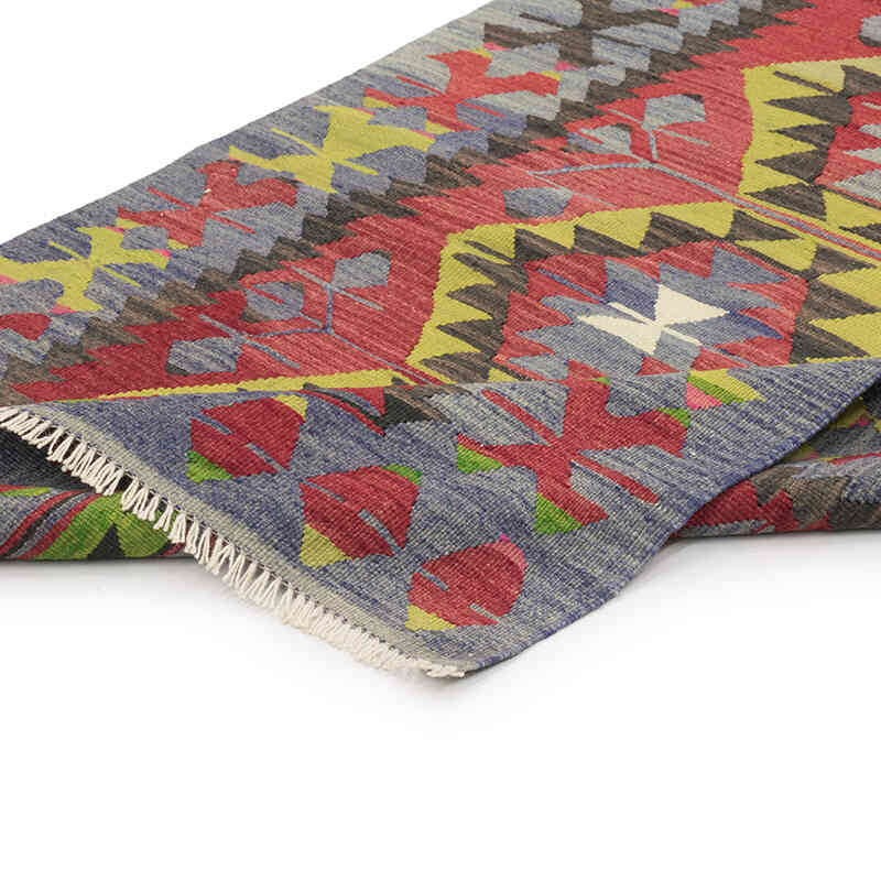 Vintage Turkish Kilim Rug - 2' 11" x 4' 2" (35" x 50") - K0073310