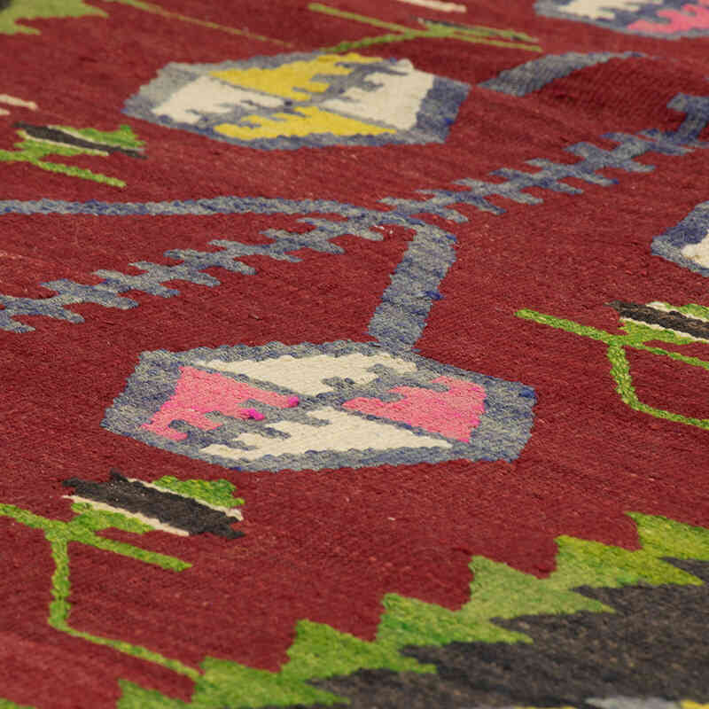 Alfombra Vintage Kilim Turca - 100 cm x 132 cm - K0073311