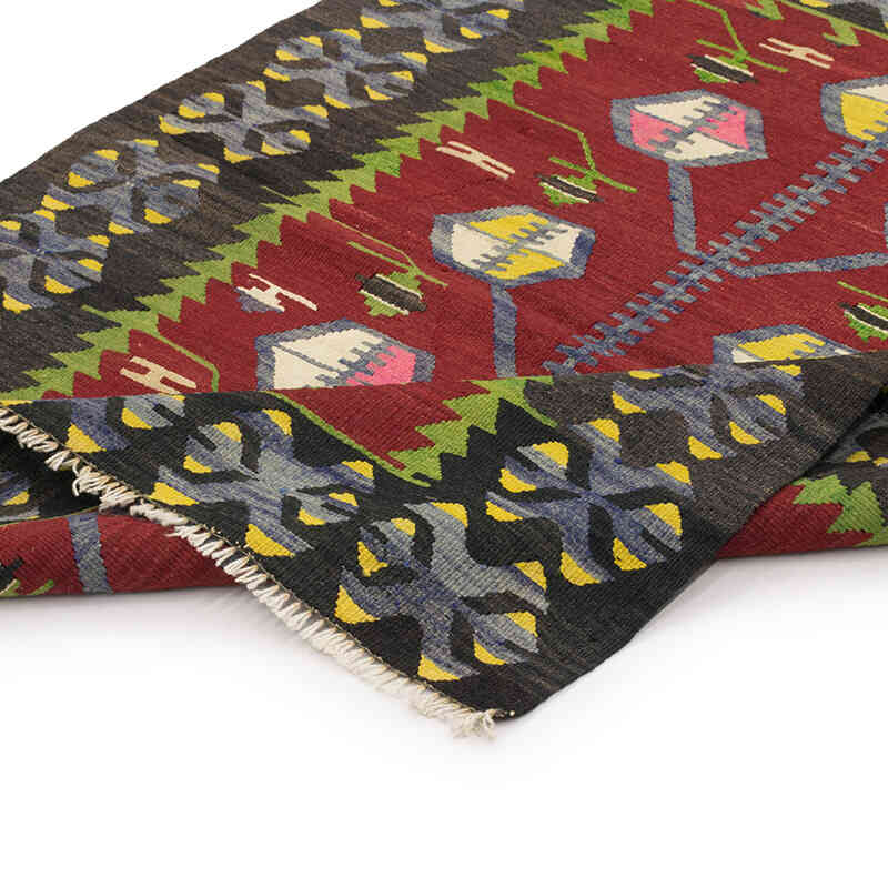 Alfombra Vintage Kilim Turca - 100 cm x 132 cm - K0073311