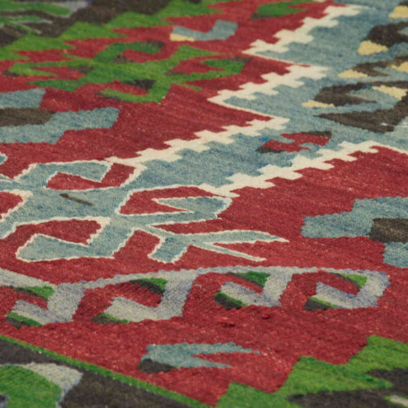 Vintage Turkish Kilim Rug - 3'  x 5' 1" (36" x 61") - K0073312
