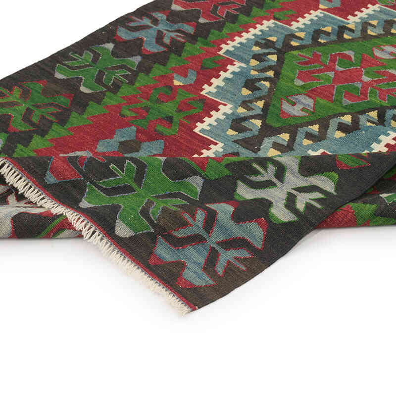 Vintage Turkish Kilim Rug - 3'  x 5' 1" (36" x 61") - K0073312