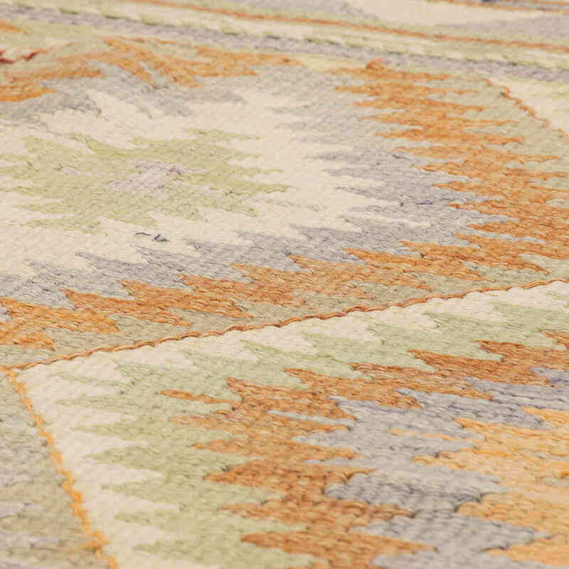 Vintage Turkish Kilim Rug - 3' 6" x 4' 7" (42" x 55") - K0073322