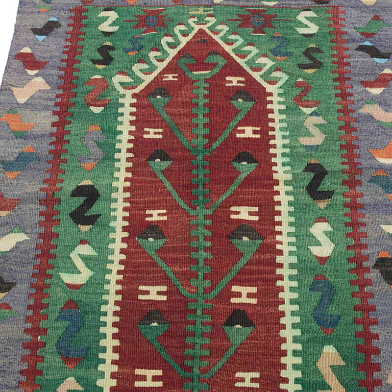 Vintage Turkish Kilim Rug - 2' 7" x 3' 6" (31" x 42") - K0073327