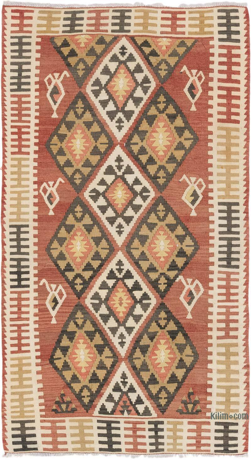 Alfombra Vintage Kilim Turca - 91 cm x 170 cm - K0073328