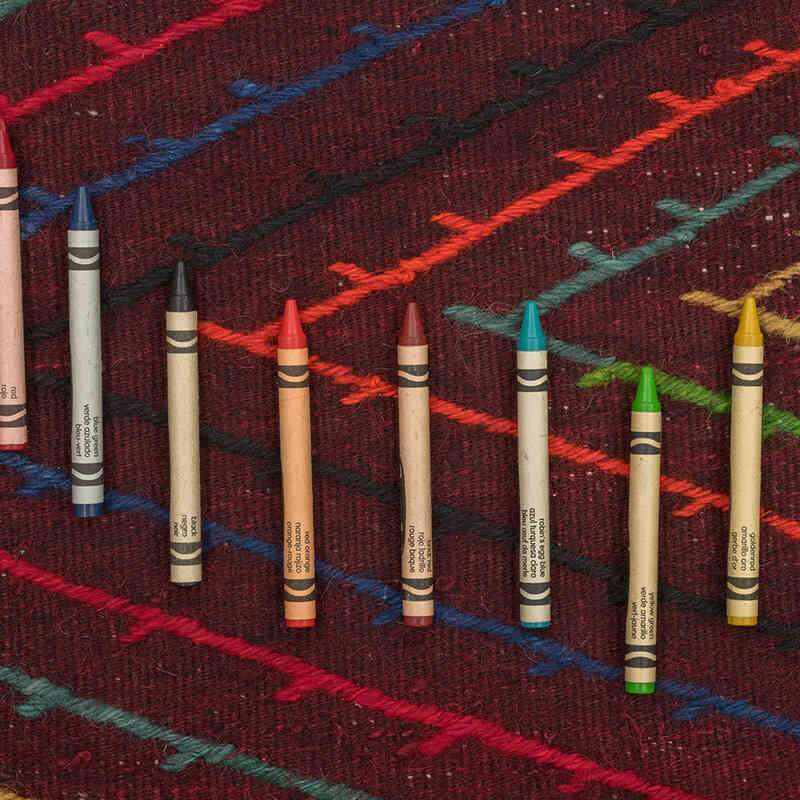 Alfombra Vintage Kilim Turca - 91 cm x 87 cm - K0073332