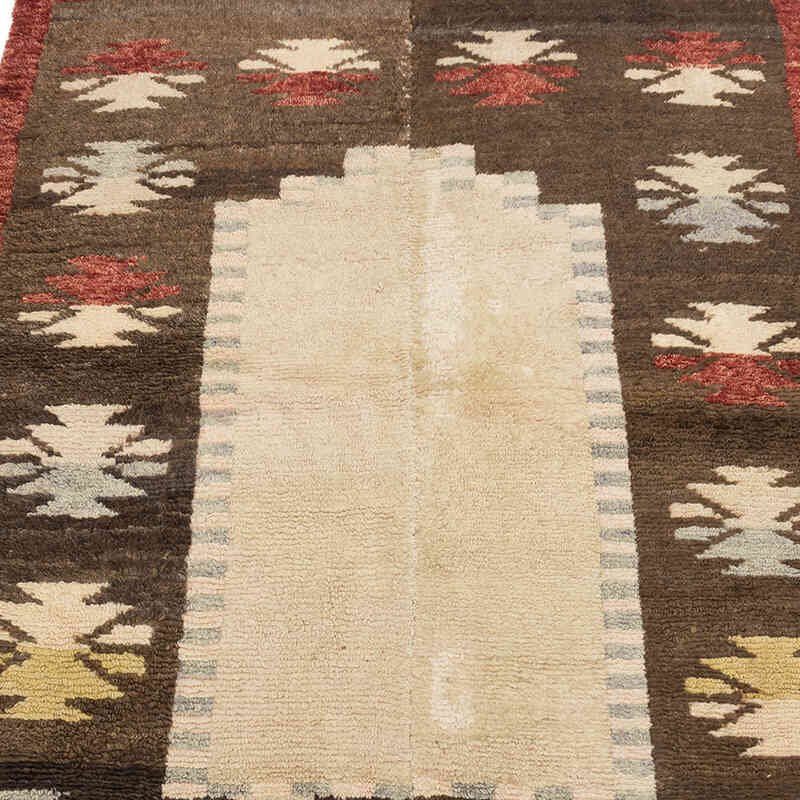 Vintage Anatolian Tulu Rug - 3' 3" x 4' 3" (39" x 51") - K0073334